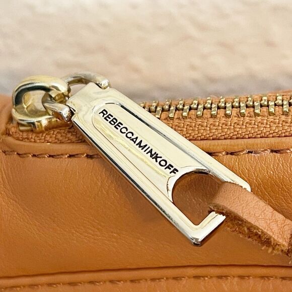REBECCA MINKOFF Fringe Mini MAC
Leather Crossbody Bag light Brown - Picture 15 of 17